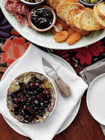 Candied Bacon Baked Brie - Appetizer Recipe by Blackberry Babe