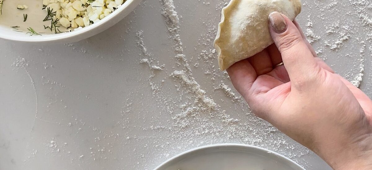 Cottage Cheese & Dill Perogies