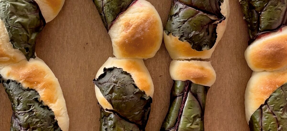 Soft Beet Leaf Buns