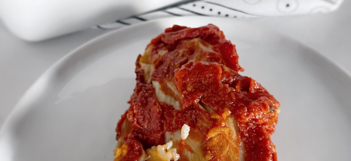 Rice & Beef Cabbage Rolls (Holubtsi)