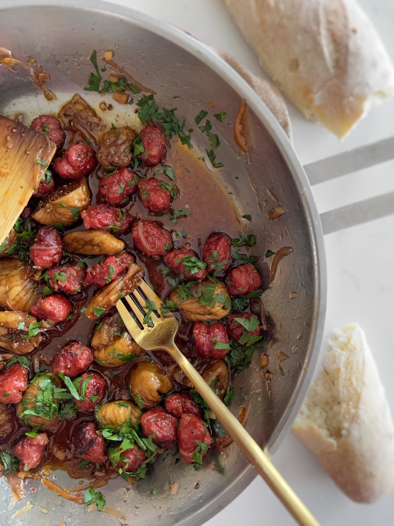 Saucy Figs & Longanisa Sausage