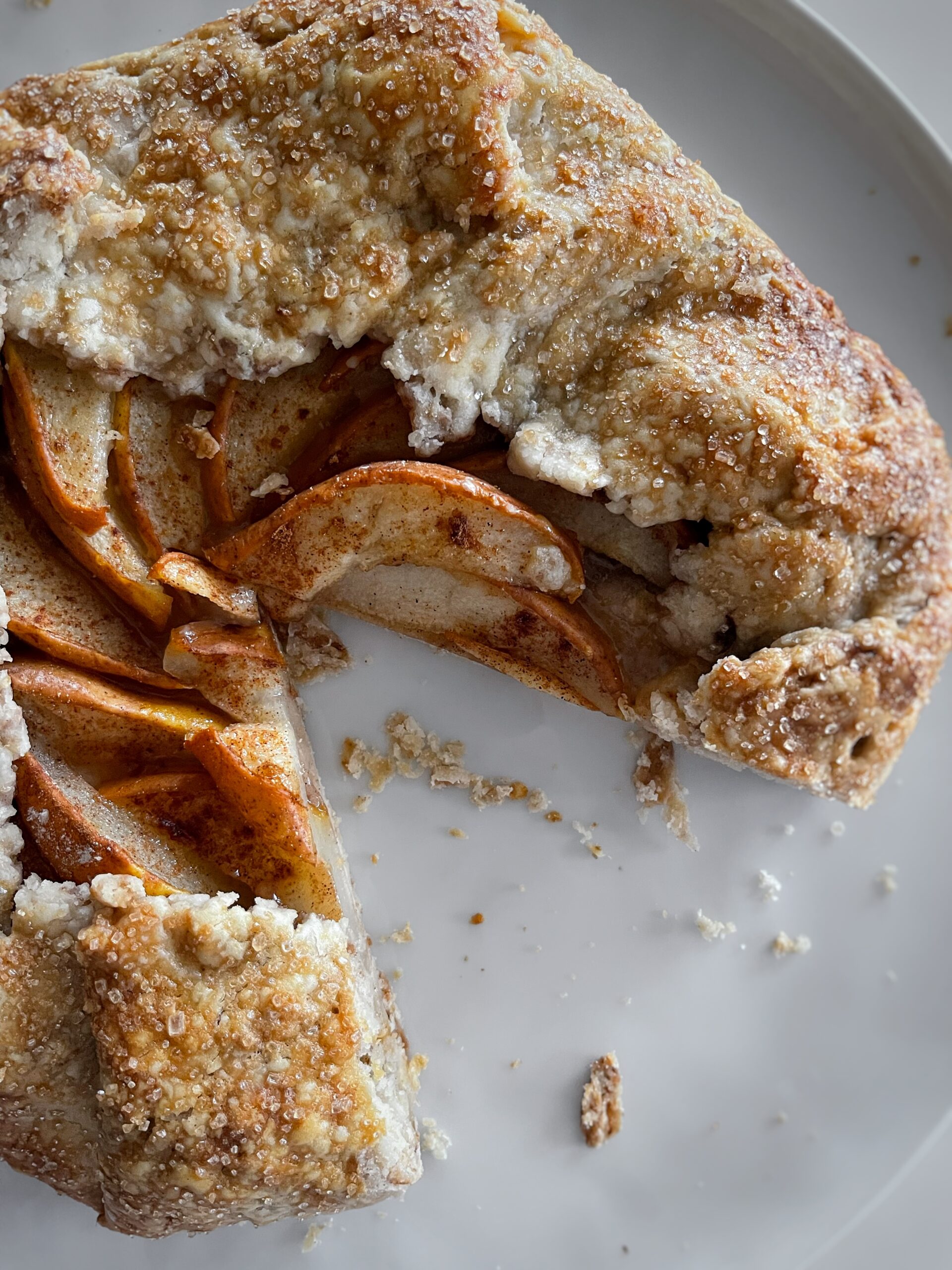 Cinnamon & Ginger Pear Galette