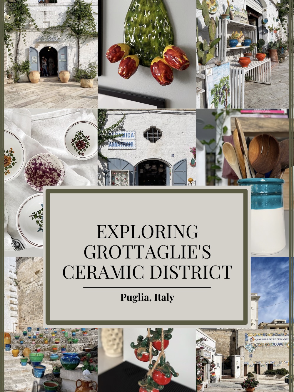 Exploring Grottaglie’s Ceramic District